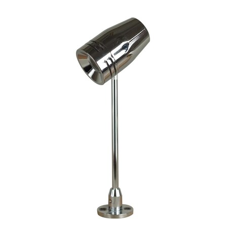 Jesco 6 in. 3000K LED Spot Light with Stem, Chrome SP201LEDS0630CH